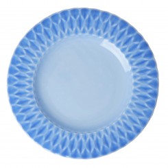 Rice Keramik Middagstallerken - Himmelblå