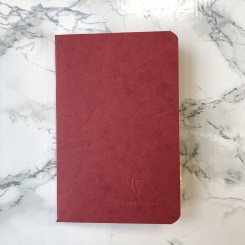Clairefontaine Life Unplugged notesbog, 9x14 cm, linieret, 1 stk., rød