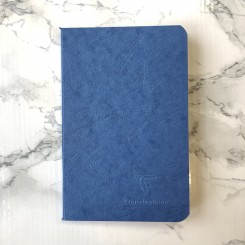 Clairefontaine Life Unplugged notesbog, 9x14 cm, linieret, 1 stk., blå