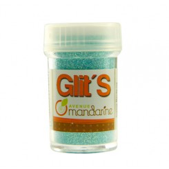 Glit's Glimmer, 14g, Fluorescerende lyseblå