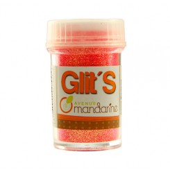 Glit's Glimmer, 14g, Fluorescerende orange/pink