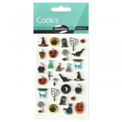 Cooky stickers, halloween