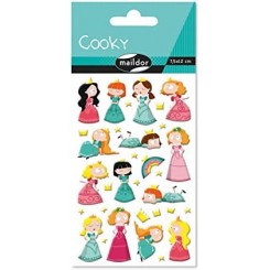 Cooky stickers, prinsesser