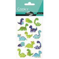 Cooky stickers, dinosaur