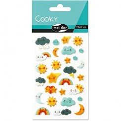 Cooky stickers, kawai vejr