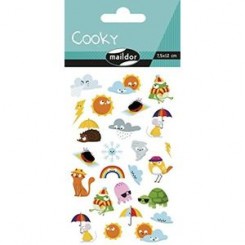 Cooky stickers, vejr