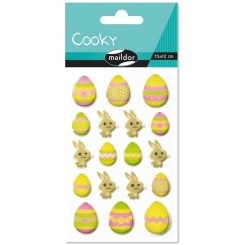 Cooky stickers, Påskeharer og æg
