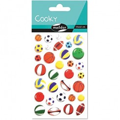 Cooky stickers, bolde