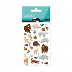 Cooky stickers, forhistoriske dyr