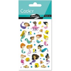 Cooky stickers, havfruer
