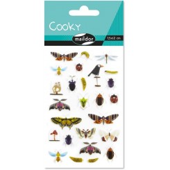 Cooky stickers, insekter