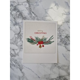 Polaroid kort, MERRY CHRISTMAS, decoration