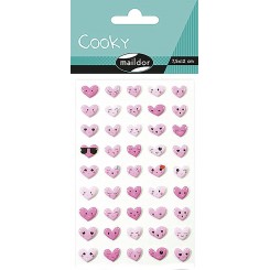Cooky stickers, hjerter I