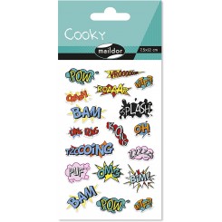 Cooky stickers, lydord