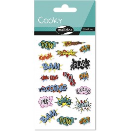 Cooky stickers, lydord