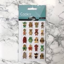 Cooky stickers, bjørne