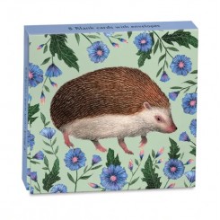 Museums & Galleries dobbeltkort, Hedgehog, 8 stk.