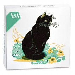 Museums & Galleries dobbeltkort, Lucky Cat, 8 stk.
