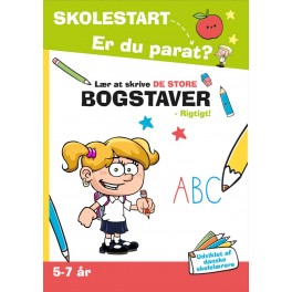 SKOLESTART - Er du parat? Lær at skrive De STORE bogstaver - Rigtigt!