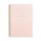 Burde Notesbog med spiralryg, A4, pink