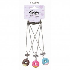 Tinka, Best Friends halskæde, Donuts, 3 stk