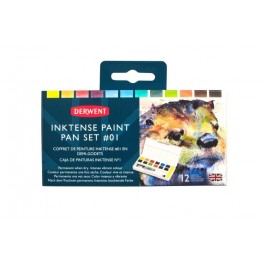 Derwent Inktense Paint Pan Set No. 1
