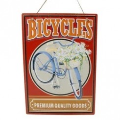 Metalskilt, Bicycles