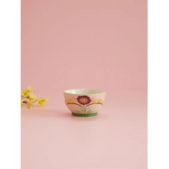Rice, Lille Keramik Skål, Lys Sandfarvet 