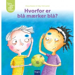 Hvorfor er blå mærker blå?