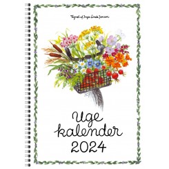 Plakatforlaget Ugekalender (A5) 2024