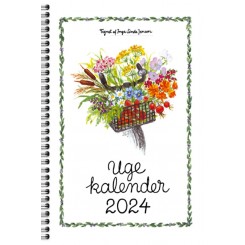 Plakatforlaget Ugekalenderbog (8 x 12 cm) 2024