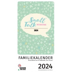 Familiekalender 5 pers., Small Talk-Big Questions 2024