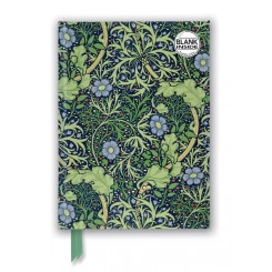 Flame Tree, Notesbog, William Morris, Seaweed, blank