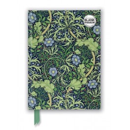 Flame Tree, Notesbog, William Morris, Seaweed, blank