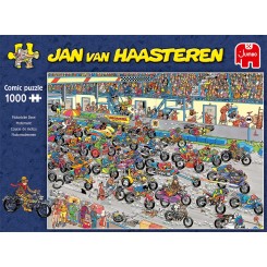 Puslespil Jan van Haasteren, Motorbike Race, 1000 brikker