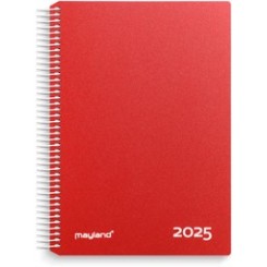 Timekalender Rød, 2025