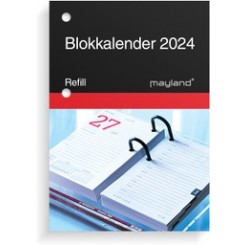 Refill: Mayland blokkalender 2024