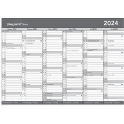 Mayland kontorkalender A3 basic, 2024