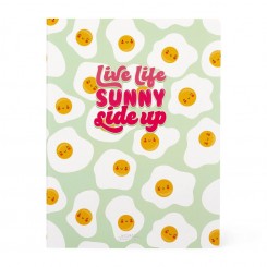 Legami - Notesbog B5, Live Life Sunny Side Up