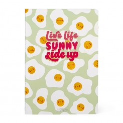 Legami - Notesbog A5, Live Life Sunny Side Up