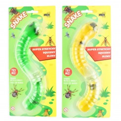 Squeeze stretchy slange 23 cm, gul