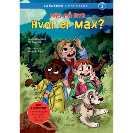 Carlsens læsestart: Pas på dyr: Hvor er Max?