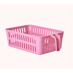 Plastik Madopbevaring - Pink