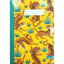 Silvine notesbog, linieret, Tiger