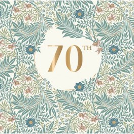 Ling Design, Fødselsdagskort, Morris & Co., 70 år