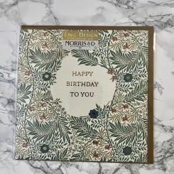 Ling Design, Fødselsdagskort, Morris & Co., Happy Birthday to you