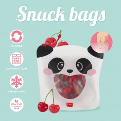 Legami - Snack Bag, sæt med 3, Panda