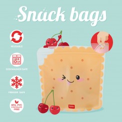 Legami - Snack Bag, sæt med 3, Cookie