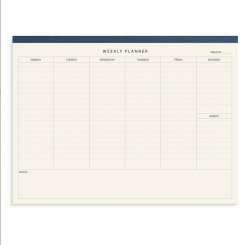 Mayland Weekly planner Textile