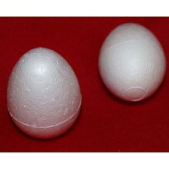 Styropor / flamingo æg 6 cm
